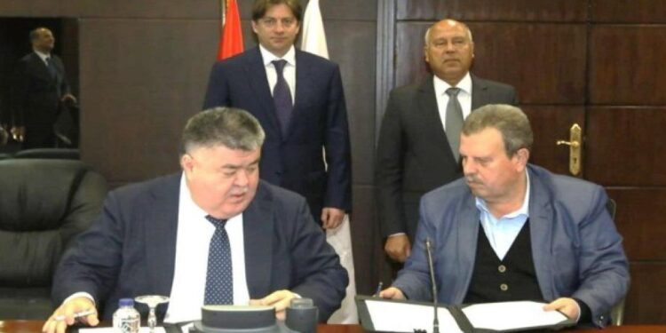 L'Egypte signe avec la Russie un accord pour la création d'un atelier de maintenance ferroviaire 2 - Le Progrès Egyptien L'Egypte signe avec la Russie un accord pour la création d'un atelier de maintenance ferroviaire 1 - Le Progrès Egyptien
