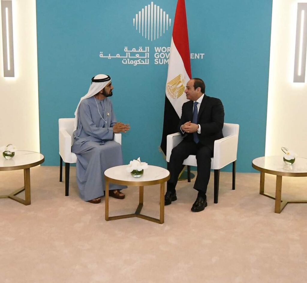 Dubaï : Le Président participe au sommet mondial des gouvernements (Photos ) 21 - Le Progrès Egyptien