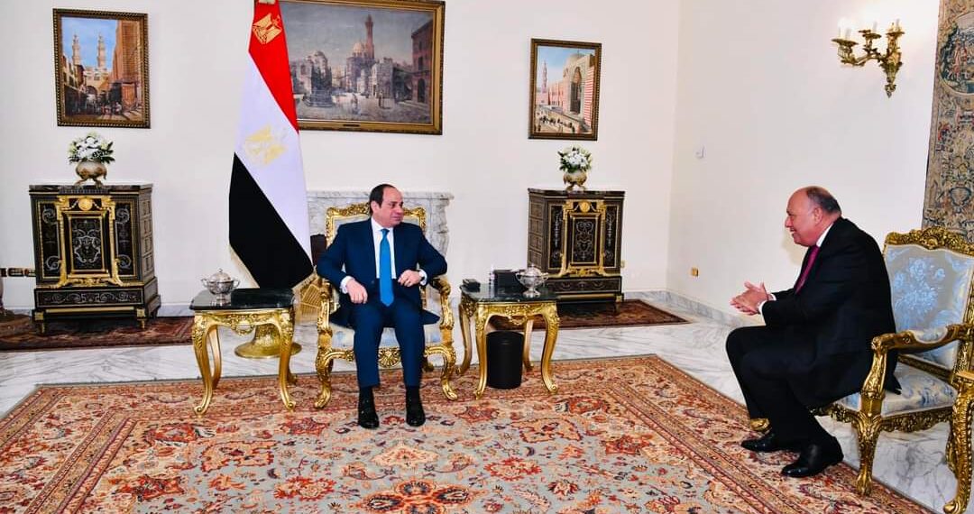 <strong>Choucri informe le président Al-Sissi des résultats du sommet de l'UA</strong> 1 - Le Progrès Egyptien