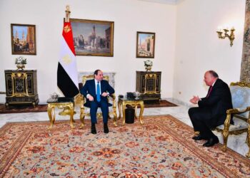 Choucri informe le président Al-Sissi des résultats du sommet de l’UA