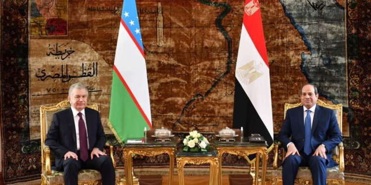 <strong>L'Egypte et l'Ouzbékistan conviennent de renforcer les relations économiques</strong> 2 - Le Progrès Egyptien <strong>L'Egypte et l'Ouzbékistan conviennent de renforcer les relations économiques</strong> 1 - Le Progrès Egyptien