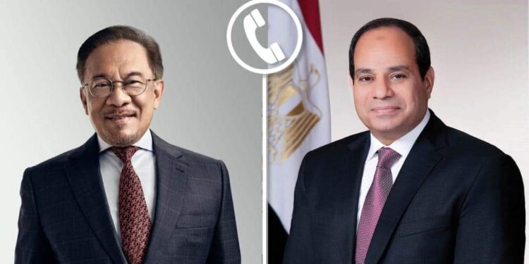 <strong>Al-Sissi et le PM malaisien discutent de la coopération </strong> 2 - Le Progrès Egyptien <strong>Al-Sissi et le PM malaisien discutent de la coopération </strong> 1 - Le Progrès Egyptien