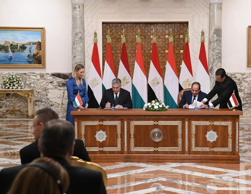 Al-Sissi : Les relations égypto-hongroises offrent un modèle à suivre (Photos) 5 - Le Progrès Egyptien