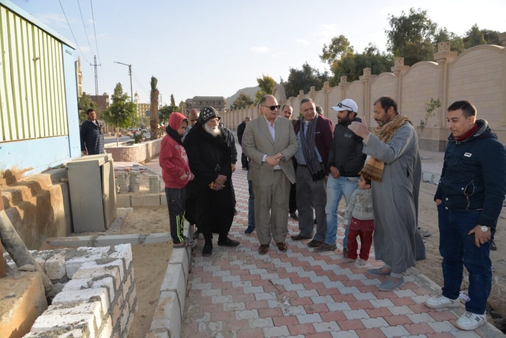 <strong>Le gouverneur d'Assiout inspecte les dernières retouches du projet du voyage de la Sainte-famille</strong> 17 - Le Progrès Egyptien