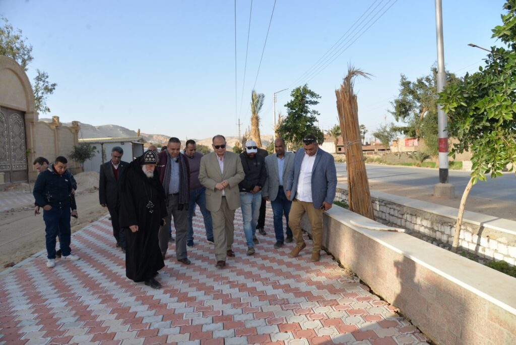 <strong>Le gouverneur d'Assiout inspecte les dernières retouches du projet du voyage de la Sainte-famille</strong> 15 - Le Progrès Egyptien