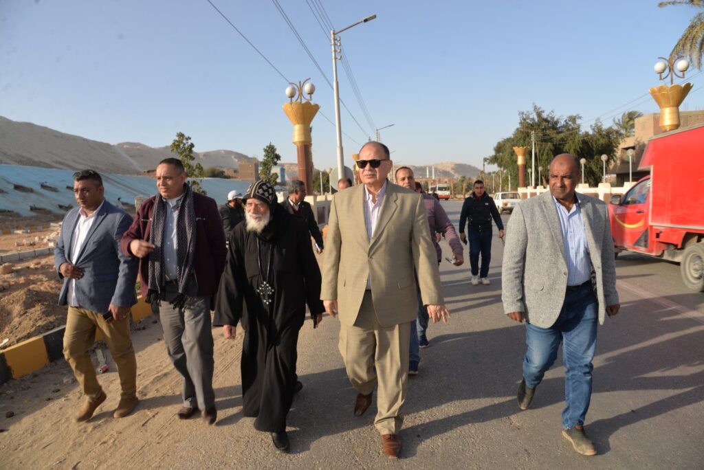 <strong>Le gouverneur d'Assiout inspecte les dernières retouches du projet du voyage de la Sainte-famille</strong> 13 - Le Progrès Egyptien