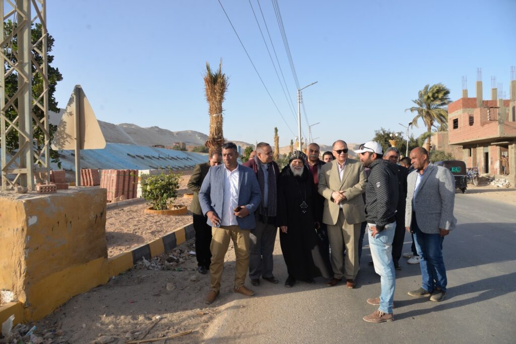 <strong>Le gouverneur d'Assiout inspecte les dernières retouches du projet du voyage de la Sainte-famille</strong> 19 - Le Progrès Egyptien