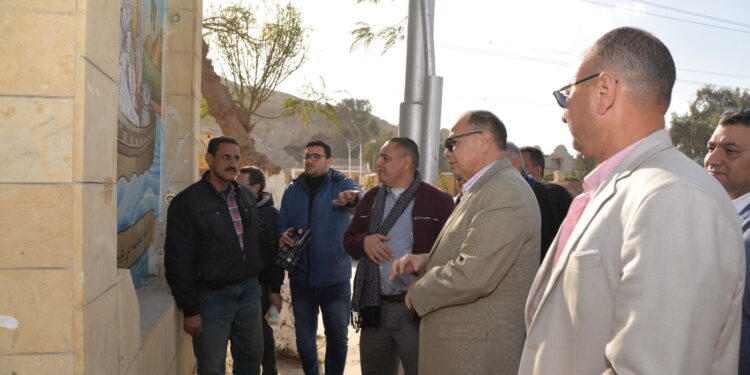 <strong>Le gouverneur d'Assiout inspecte les dernières retouches du projet du voyage de la Sainte-famille</strong> 1 - Le Progrès Egyptien