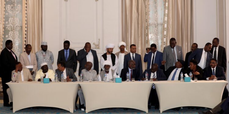 Des représentants des principales forces soudanaises signent au Caire un document de consensus politique 2 - Le Progrès Egyptien Des représentants des principales forces soudanaises signent au Caire un document de consensus politique 1 - Le Progrès Egyptien