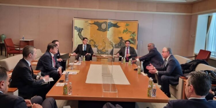 Entretient avec des membres du Comité d’affaires égypto-japonais 2 - Le Progrès Egyptien Entretient avec des membres du Comité d’affaires égypto-japonais 1 - Le Progrès Egyptien