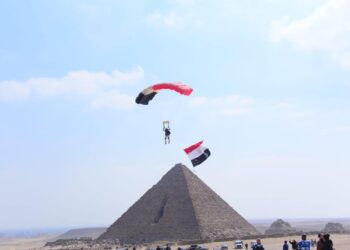 Marathon sportif international et parachutisme pour les vétérans
