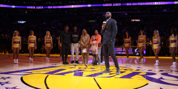 NBA : Los Angeles célèbre LeBron meilleur marqueur 1 - Le Progrès Egyptien