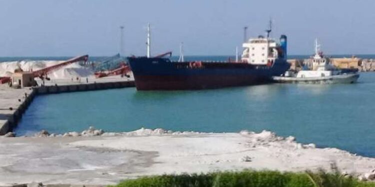 Fonctionnement expérimental du quai du port d’Al-Ariche 2 - Le Progrès Egyptien Fonctionnement expérimental du quai du port d’Al-Ariche 1 - Le Progrès Egyptien