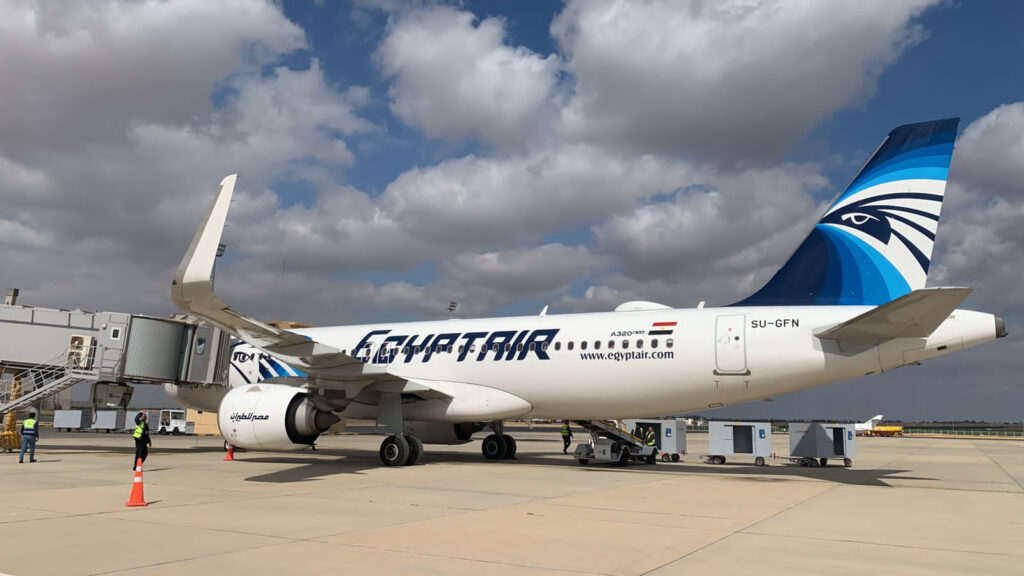 Premier vol d’EgyptAir de l’aéroport international de Sphinx 8 - Le Progrès Egyptien Premier vol d’EgyptAir de l’aéroport international de Sphinx 7 - Le Progrès Egyptien