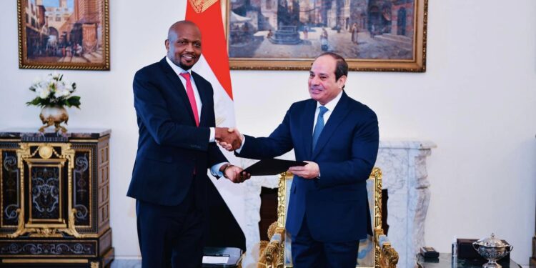 Le Président Al-Sissi reçoit l’envoyé spécial du Président du Kenya 1 - Le Progrès Egyptien