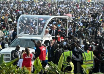 RDC : Le pape invite les jeunes à être “acteurs” de l’avenir du pays