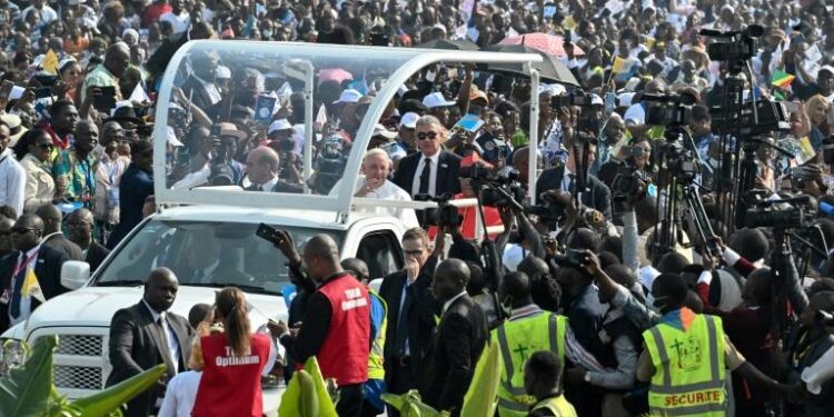 RDC : Le pape invite les jeunes à être “acteurs” de l’avenir du pays 1 - Le Progrès Egyptien