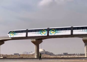 Fonctionnement expérimental du Monorail du Caire