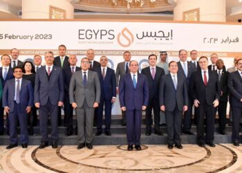Al-Sissi fait le tour du Salon EGYPS 2023