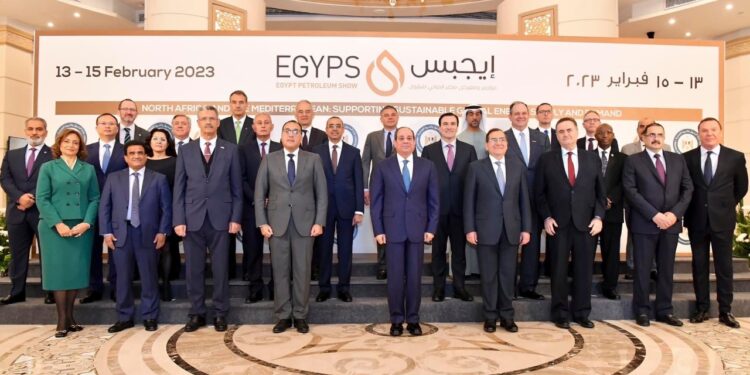 Al-Sissi fait le tour du Salon EGYPS 2023 2 - Le Progrès Egyptien Al-Sissi fait le tour du Salon EGYPS 2023 1 - Le Progrès Egyptien