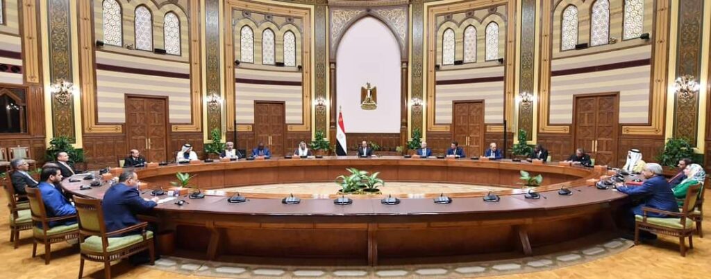 <strong>Le Président reçoit les chefs des parlements arabes</strong> 6 - Le Progrès Egyptien <strong>Le Président reçoit les chefs des parlements arabes</strong> 5 - Le Progrès Egyptien