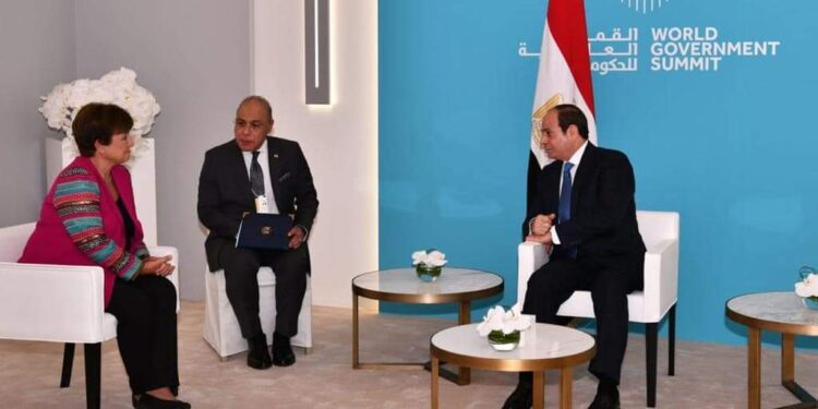 <strong>Al-Sissi valorise la coopération entre l’Égypte et le FMI</strong> 1 - Le Progrès Egyptien