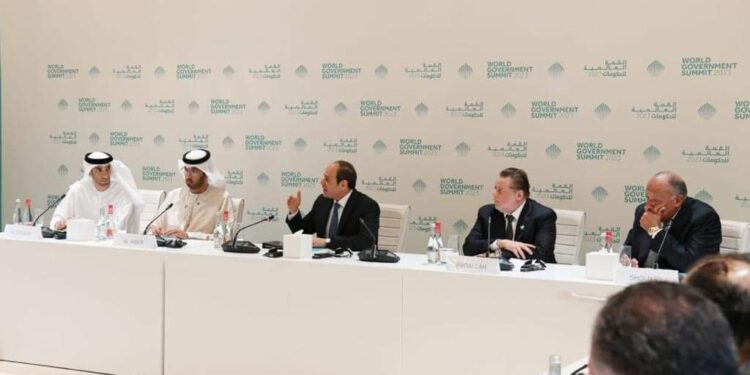 <strong>SMG 2023: Le Président participe à une séance sur "l'Autonomisation du secteur privé et le rôle du FSE"</strong> 1 - Le Progrès Egyptien
