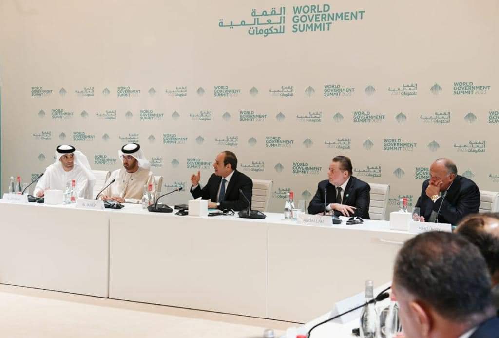 Dubaï : Le Président participe au sommet mondial des gouvernements (Photos ) 9 - Le Progrès Egyptien