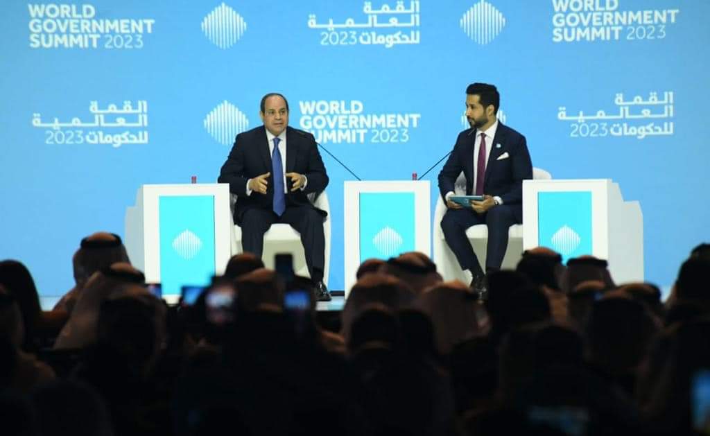 Dubaï : Le Président participe au sommet mondial des gouvernements (Photos ) 33 - Le Progrès Egyptien