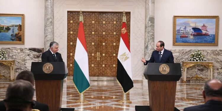 Al-Sissi : Les relations égypto-hongroises offrent un modèle à suivre (Photos) 1 - Le Progrès Egyptien