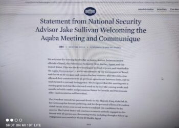 Réunion d’Aqaba : Biden valorise les efforts d’Al-Sissi