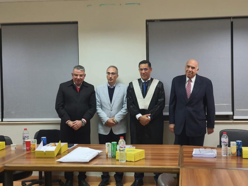 Le chercheur Saad Maabad obtient son doctorat de l’Académie arabe du transport maritime 4 - Le Progrès Egyptien Le chercheur Saad Maabad obtient son doctorat de l’Académie arabe du transport maritime 3 - Le Progrès Egyptien