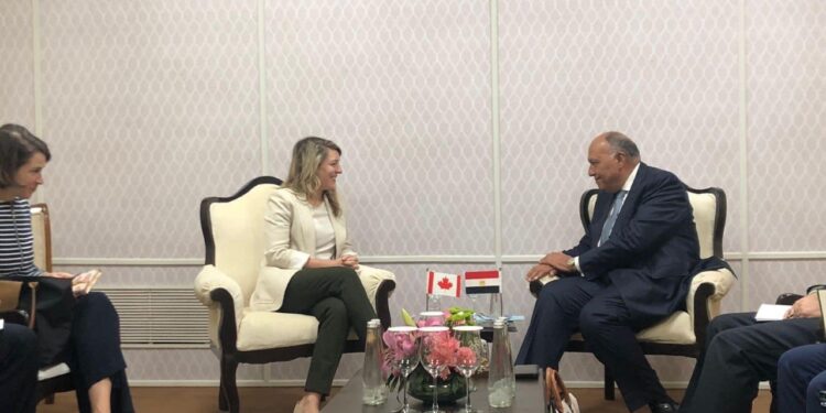 Le ministre des AE valorise la coopération économique entre l'Egypte et le Canada 1 - Le Progrès Egyptien