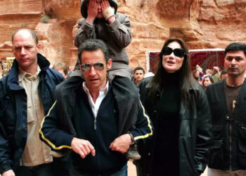 Carla Bruni et Nicolas Sarkozy de retour en Jordanie
