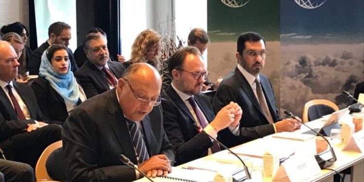 <strong>Choucri participe au second jour de la réunion ministérielle de Copenhague </strong> 2 - Le Progrès Egyptien <strong>Choucri participe au second jour de la réunion ministérielle de Copenhague </strong> 1 - Le Progrès Egyptien