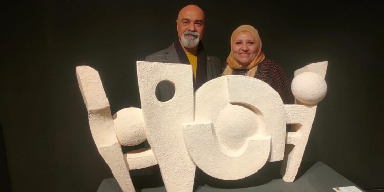 Le 3ème  Salon de sculpture... message des Descendants des Pharaons au Monde 1 - Le Progrès Egyptien