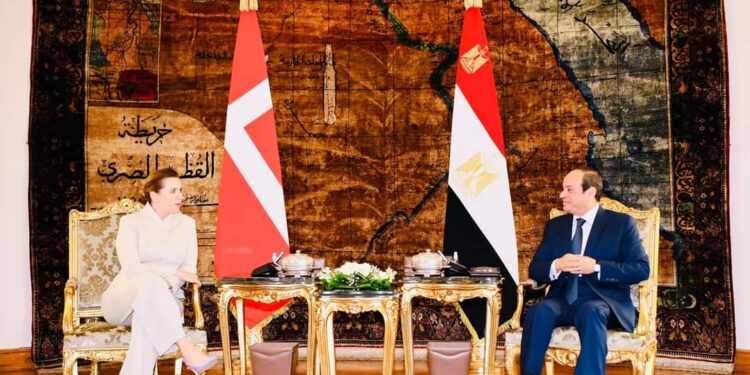 Le Président Al-Sissi reçoit la Première ministre danoise (Photos) 2 - Le Progrès Egyptien Le Président Al-Sissi reçoit la Première ministre danoise (Photos) 1 - Le Progrès Egyptien