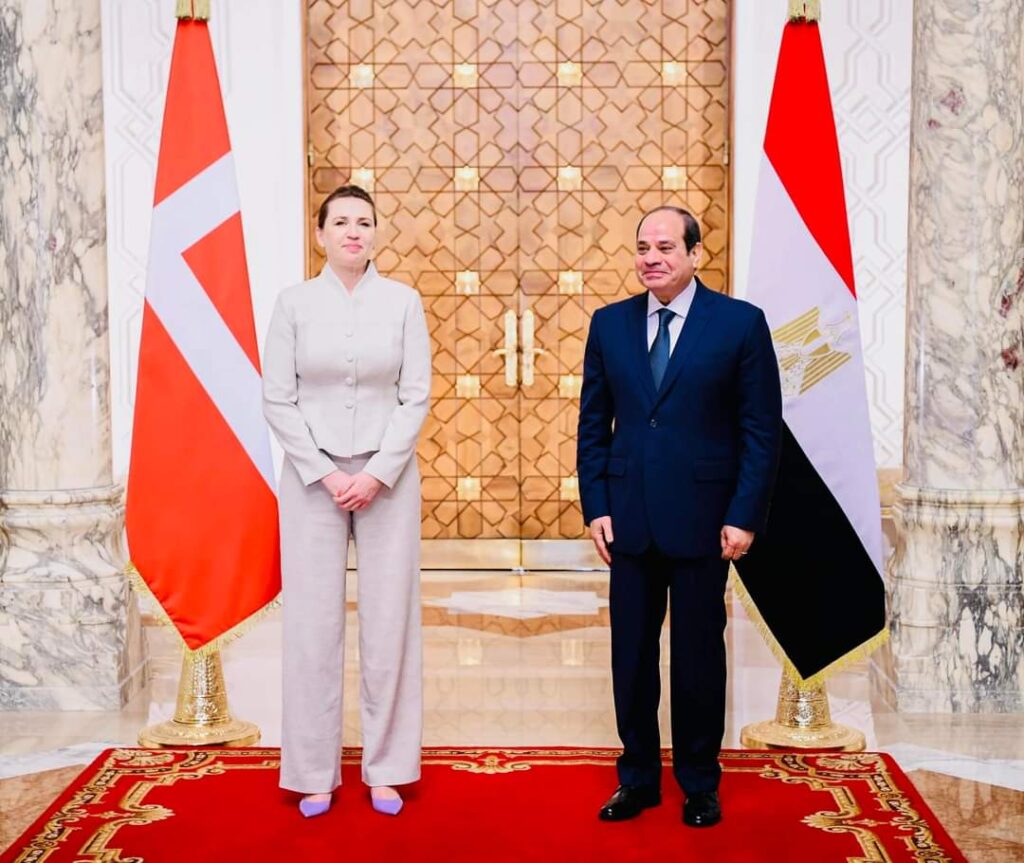 Le Président Al-Sissi reçoit la Première ministre danoise (Photos) 6 - Le Progrès Egyptien Le Président Al-Sissi reçoit la Première ministre danoise (Photos) 5 - Le Progrès Egyptien