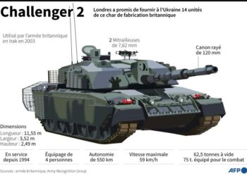 L’Ukraine reçoit ses premiers chars lourds occidentaux