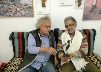 Ezzat Hamed, l’art au son du vrombissement de moteur