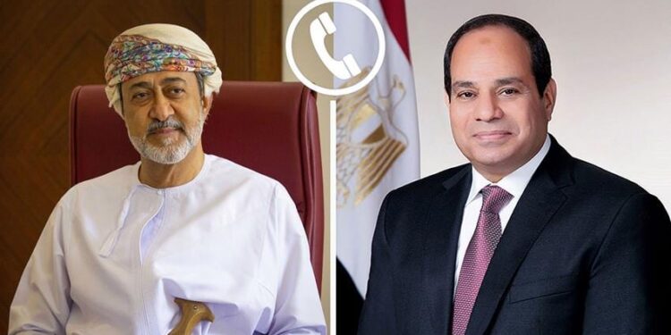 Appel téléphonique Al-Sissi-Sultan d'Oman 2 - Le Progrès Egyptien Appel téléphonique Al-Sissi-Sultan d'Oman 1 - Le Progrès Egyptien