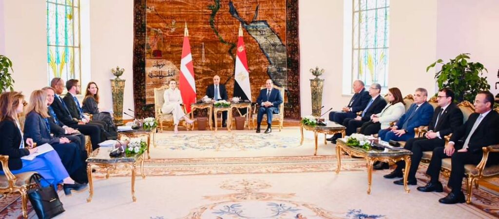 Le Président Al-Sissi reçoit la Première ministre danoise (Photos) 14 - Le Progrès Egyptien Le Président Al-Sissi reçoit la Première ministre danoise (Photos) 13 - Le Progrès Egyptien