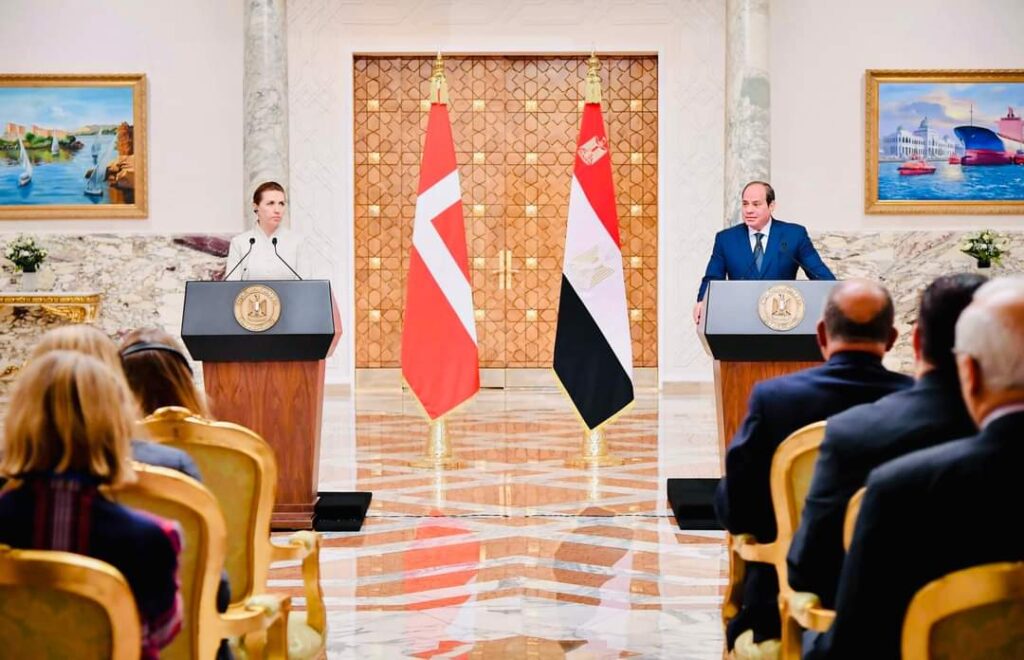 Le Président Al-Sissi reçoit la Première ministre danoise (Photos) 8 - Le Progrès Egyptien Le Président Al-Sissi reçoit la Première ministre danoise (Photos) 7 - Le Progrès Egyptien