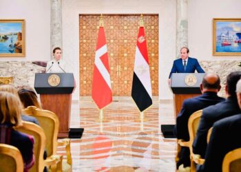 Le Président Al-Sissi reçoit la Première ministre danoise (Photos)