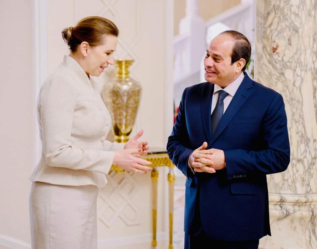 Le Président Al-Sissi reçoit la Première ministre danoise (Photos) 4 - Le Progrès Egyptien Le Président Al-Sissi reçoit la Première ministre danoise (Photos) 3 - Le Progrès Egyptien