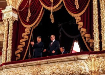 Xi Jinping arrive en Russie