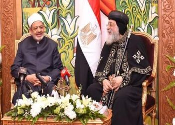 Aïd al-Fitr et Pâques : Echange de vœux entre le Grand Imam et le pape Tawadros II