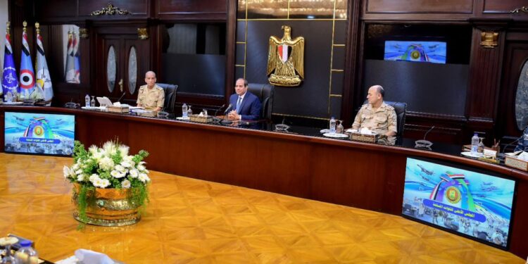 Al-Sissi préside une réunion du CSFA 1 - Le Progrès Egyptien