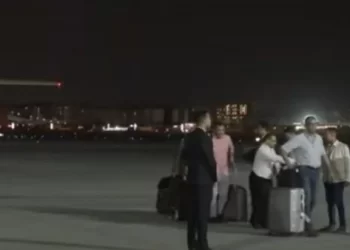 L’arrivée du 2ème avion transportant des Égyptiens du Soudan