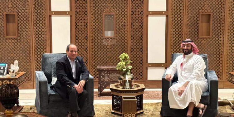 Al-Sissi confirme la profondeur et la solidité des rapports reliant l'Egypte et l'Arabie Saoudite 1 - Le Progrès Egyptien